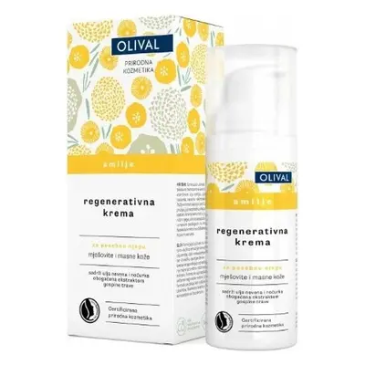 Crème régénératrice avec paille pour soins spéciaux 1×50 ml, crème régénératrice