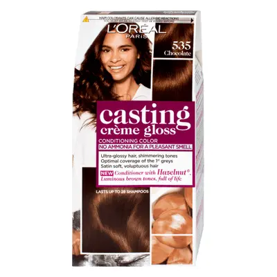 Loreal Paris CASTING CREME GLOSS Coloration 535 chocolat, 1 pc