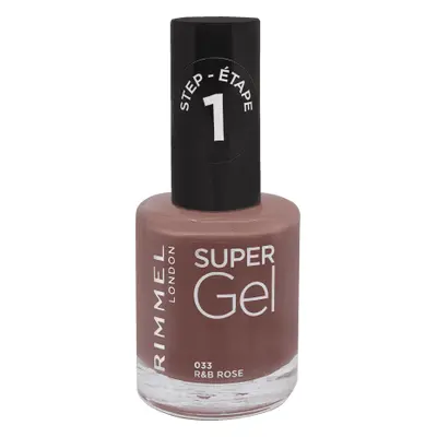 Rimmel London Vernis à ongles super gel 033 R&B Rose, 12 ml