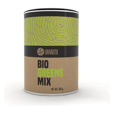 GYMBEAM VANAVITA VANAVITA BIO GREENS MIX 1×300g, mélange de super aliments verts