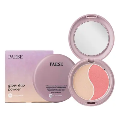 Paese Nanorevit, poudre illuminatrice et blush, 4,5 g