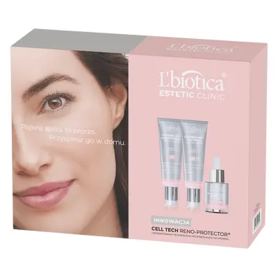 L&#39;Biotica Estetic Clinic Meso coffret, crème de jour raffermissante et nourrissante, SPF 30,