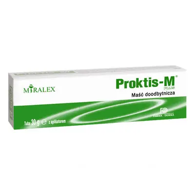 Proktis-M Plus, pommade rectale, 30 g