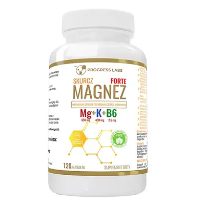 Progress Labs Magnesium Shrink Forte, 120 gélules