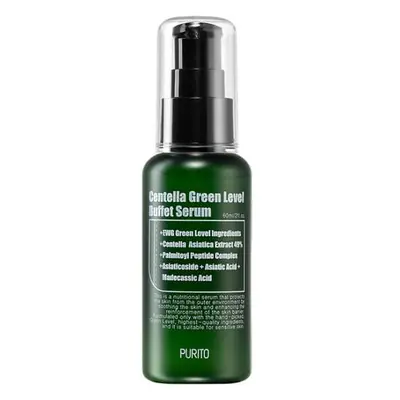 Centella Green Level Buffet Facial Serum, 60 ml, Purito