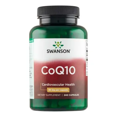 Swanson CoQ10, coenzyme Q10 30 mg, 240 gélules