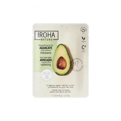 Masque hydratant à l'avocat, 1 pièce, Iroha