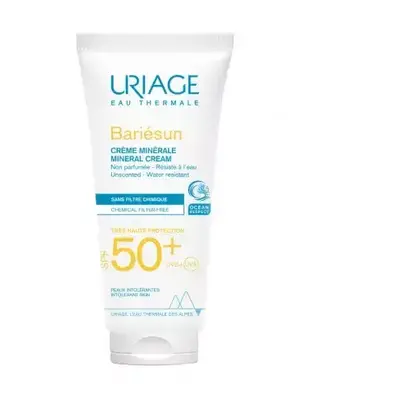 Crème solaire minérale avec SPF 50+ Bariesun, 100 ml, Uriage