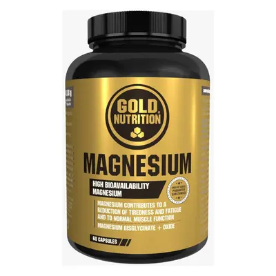 Magnésium 600 mg, 60 gélules, Gold Nutrition