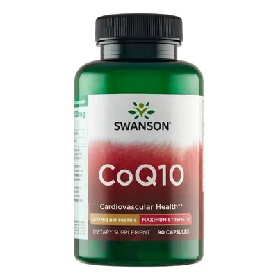 Swanson CoQ10, coenzyme Q10 200 mg, 90 gélules