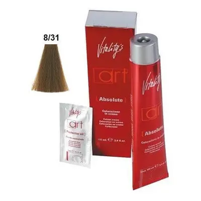 Vitality's Art Absolute teinture permanente avec ammoniaque 8.31 Sandy Blonde 100ml