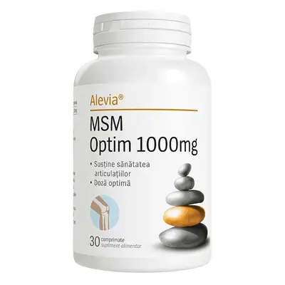 MSM Optim 1000mg, 30 comprimés, Alevia