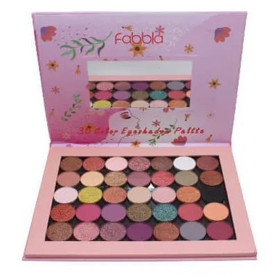 Fabbla Palette de maquillage pour les yeux 35 couleurs, Fabbla, 35 couleurs