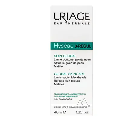 Uriage Hyseac Hydra, crème visage régénérante, peaux mixtes, 40 ml