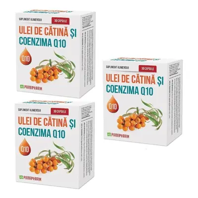 Catina Oil et Coenzyme Q10 Pack, 30 gélules, 2+1, Parapharm