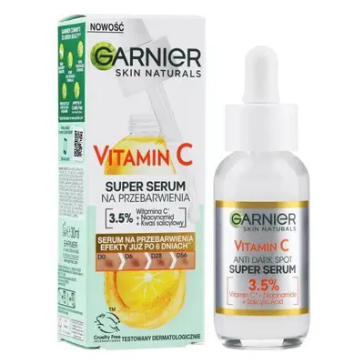 Garnier Skin Naturals Serum avec vitamine C, 30 ml