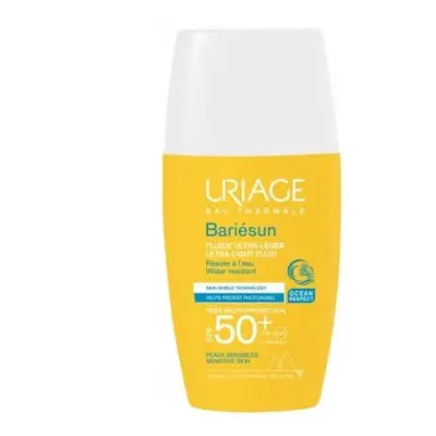 Fluide léger avec protection solaire SPF50+ Bariesun, 30 ml, Uriage