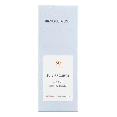 Crème solaire avec SPF 50+ PA+++ Sun Project Water, 50 ml, Thank You Farmer