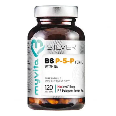 MyVita Silver, Vitamine B6 P-5 Forte, 120 gélules