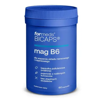 Bicaps Mag B6 Citrate de magnésium 60 gélules Formeds