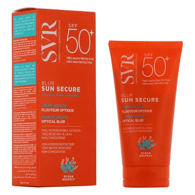 Sun Secure Blur Crème moussante solaire sans parfum, SPF 50+, 50 ml, SVR