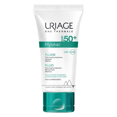 Hyseac Fluide solaire SPF 50+, 50 ml, Uriage