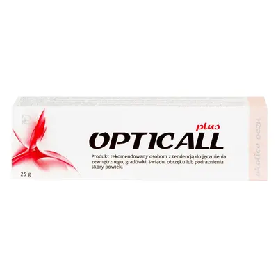 Opticall Plus, pommade pour les paupières, 25 g