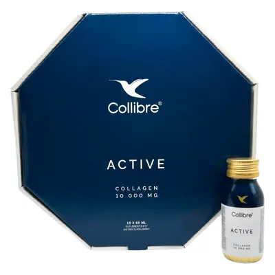 Collibre Active Shot, collagène 10000 mg, 60 ml x 15 unités