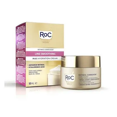 Crème visage intensément hydratante Retinol Correxion Line Smoothing, 50 ml, Roc