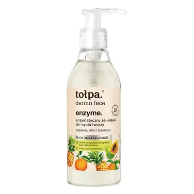 Tolpa Dermo Face Enzyme, Gel nettoyant enzymatique pour le visage, 150 ml