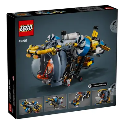 Sous-marin de recherche en eaux profondes Technic, 9 ans et +, 42201, Lego