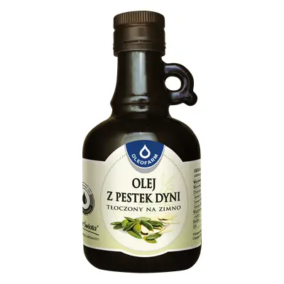 Huile de pépins de courge Oleofarm Oils of the World, pressée à froid, 250 ml