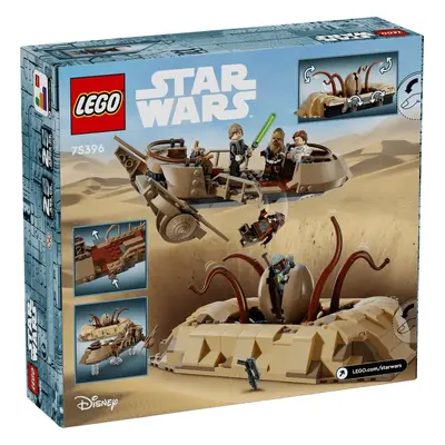 L'esquif du désert et la fosse de Saracc, 9+ ans, 75396, Lego Star Wars