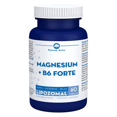 Pharma Activ LIPOZOMAL MAGNESIUM + B6 FORTE 60 gélules