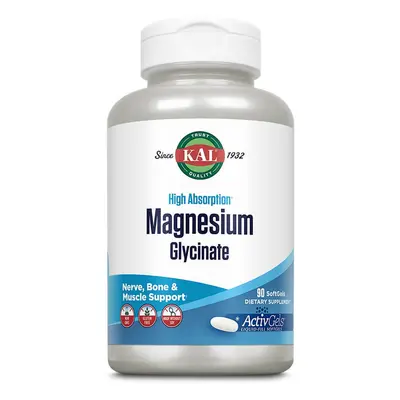 Glycinate de magnésium ActivGels, 90 gélules, Secom