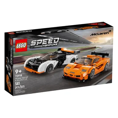 McLaren Solus GT et McLaren F1 LM Lego Speed Champions, 9 ans et +, 76918, Lego