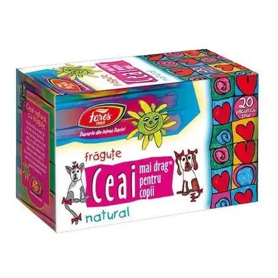 Thé mignon pour enfants avec vitamine C, 20 sachets, Fares