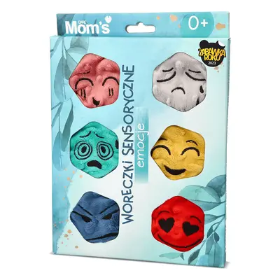 Mom's Care, pochettes sensorielles, Emotions, dès la naissance, 6 pièces