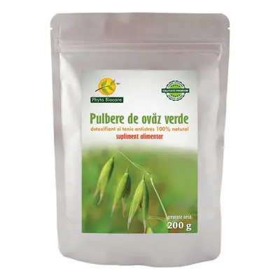 Poudre d'avoine verte, 200 g, Phyto Biocare