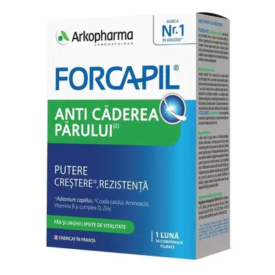 Forcapil Anti Chute de Cheveux, 30 comprimés, Arkopharma