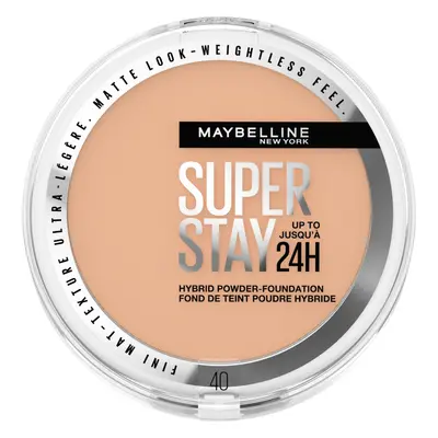 Maybelline Maybelline New York SuperStay 24H Hybrid Powder-Foundation 40 poudre de maquillage, 9