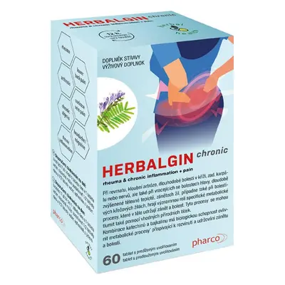 HERBALGIN chronic 1×60 tbl, complément alimentaire pour les personnes souffrant d'une inflammati