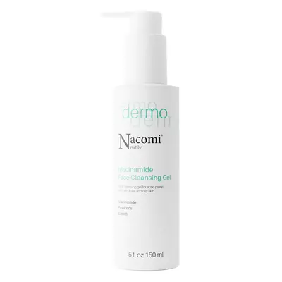 Nacomi Next Level Dermo, gel nettoyant pour le visage, 150 ml