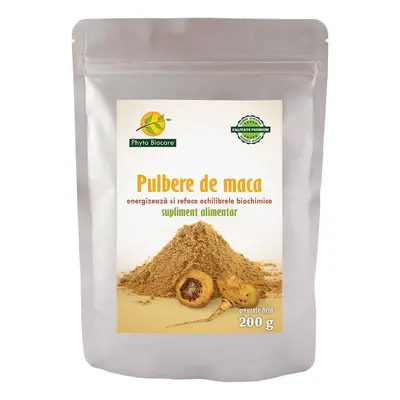 Maca en poudre, 200 g, Phyto Biocare