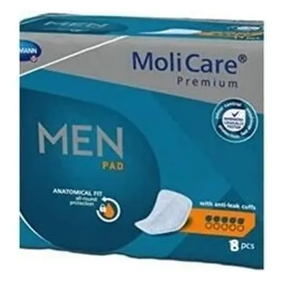 MOLICARE PREMIUM PANTALON HOMME 5KV. M 1×8pcs, slips d'incontinence