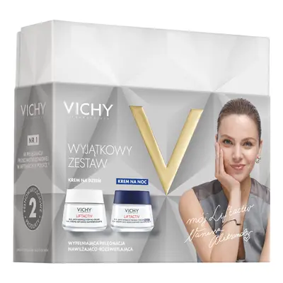 Set Vichy Liftactiv Supreme, crème de jour anti-rides 50 ml + crème de nuit anti-rides 50 ml