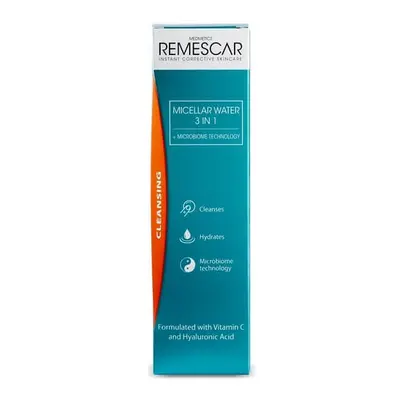 Eau micellaire 3 en 1, 200 ml, Remescar