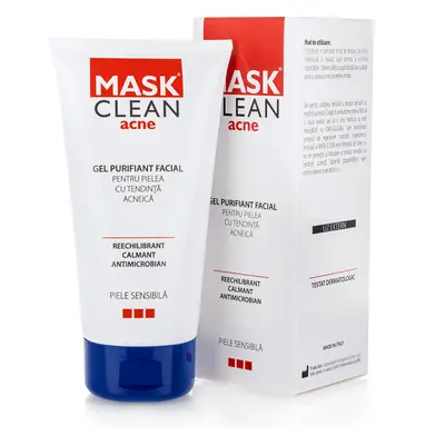 Masque gel purifiant pour le visage Nettoyer l'acné, 150 ml, Solartium Group