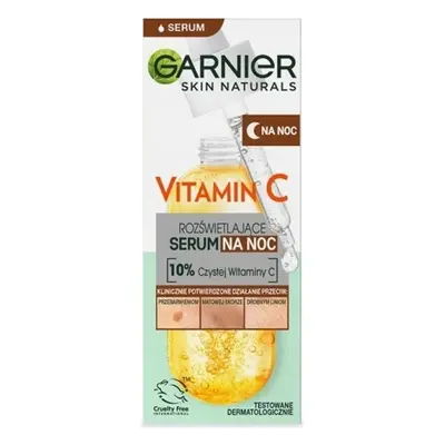 Garnier Skin Naturals Brightening Night Serum with Vitamin C, 30 ml 1×30 ml, night serum