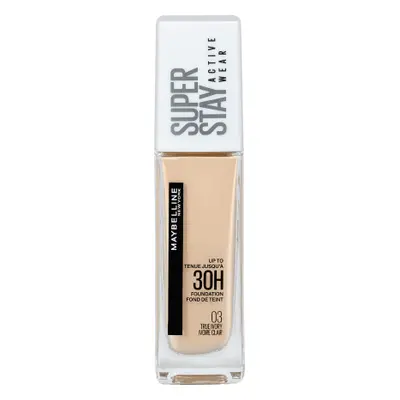 Maybelline New York SuperStay 30H Active Wear Foundation 03 True Ivory, 30 ml